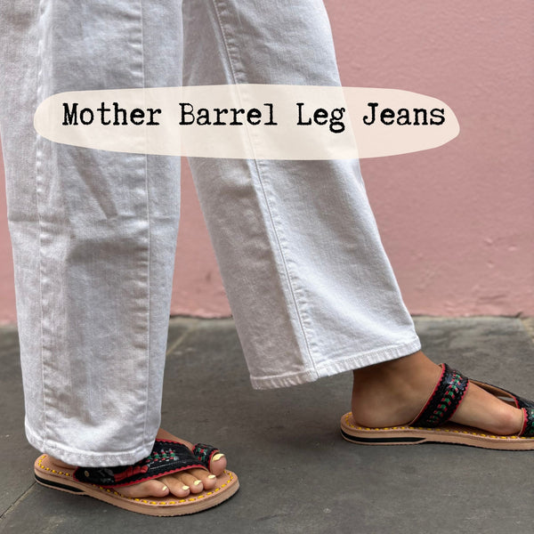Mother Denim Barrel Leg Jeans