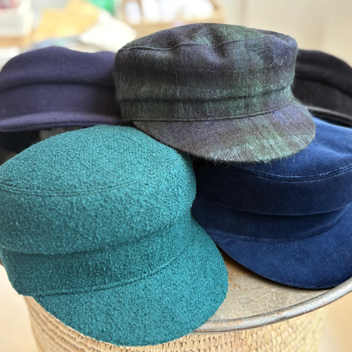 Anthony Peto ヘリンボーン ウール キャスケット 59cm メンズ 楽天市場】【アウトレット 50％OFF】ANTHONY PETO 帽子 キャスケット帽