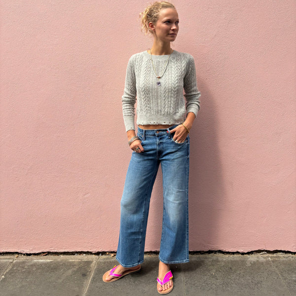 Mother Denim Wide Leg Jeans