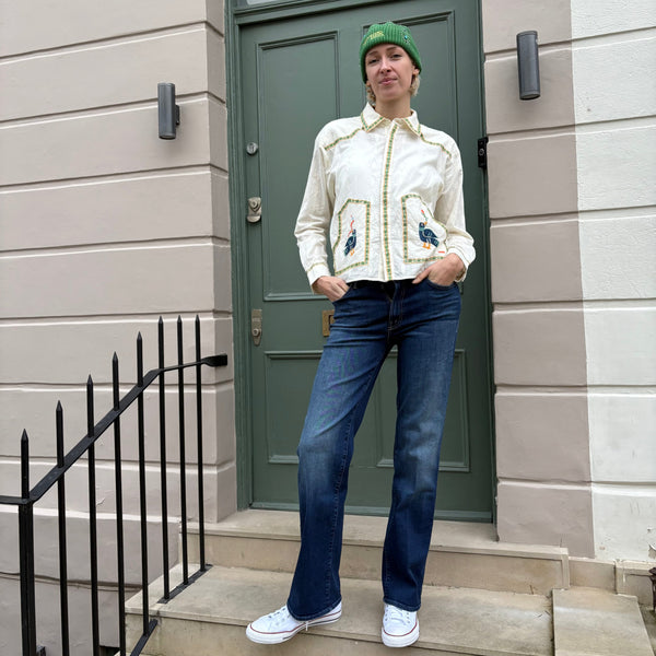 Mother Denim Straight Leg Jeans