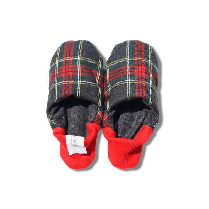 Tartan Scottish Red Gold Plaid Premium Home Slippers main image 1