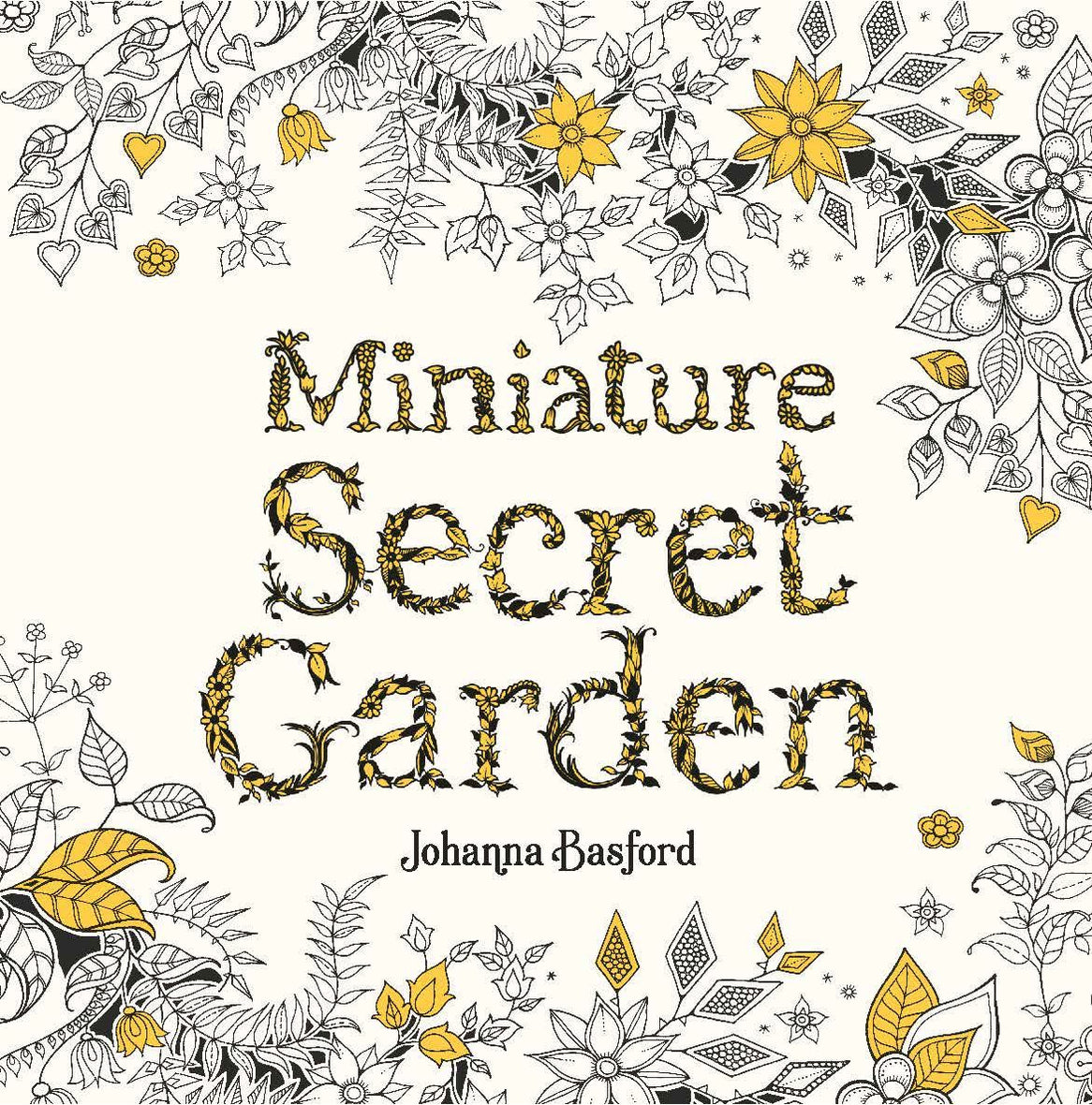 Miniature Secret Garden Colouring Book — The Cross